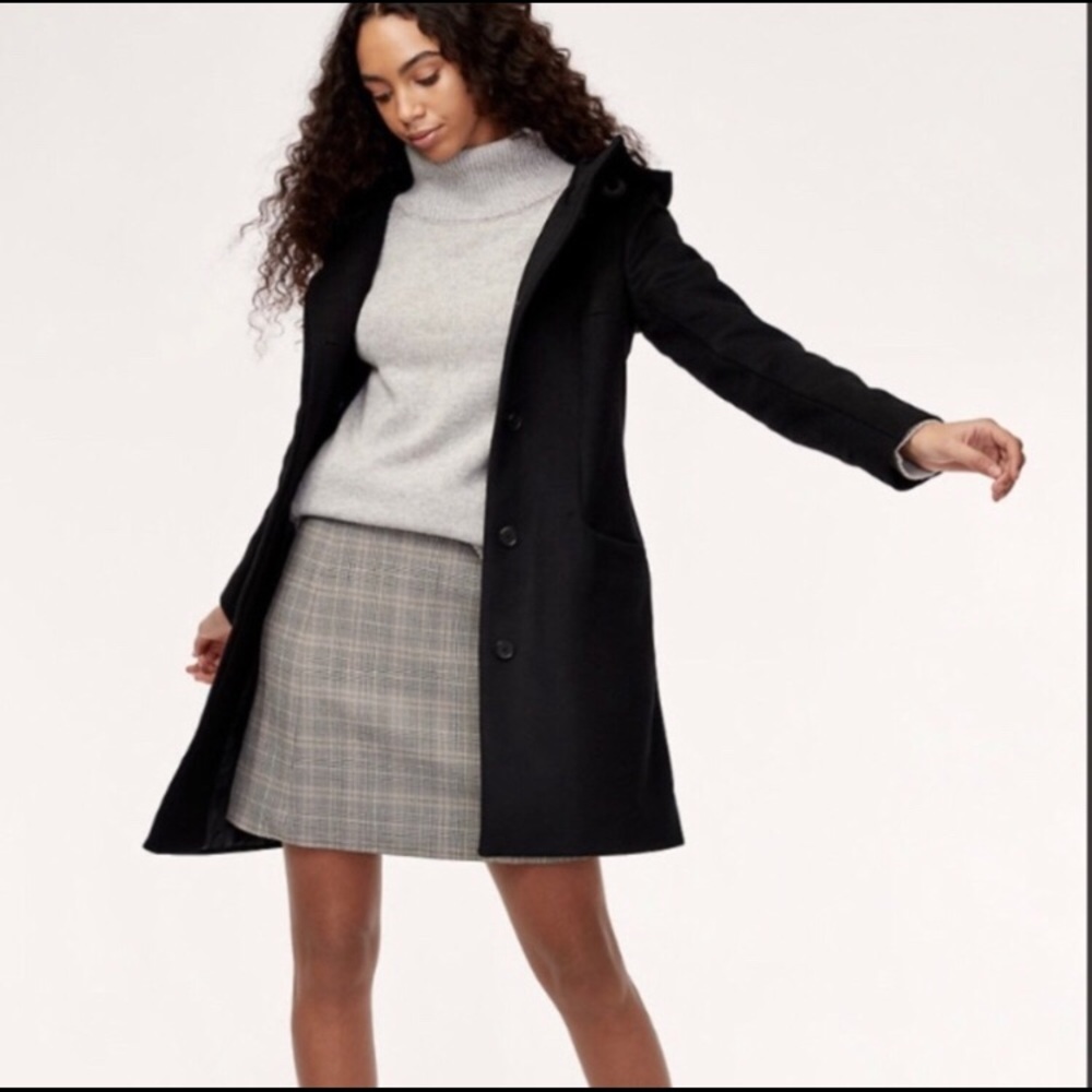 (Sold) Aritzia Babaton Pearce wool coat in Indigo